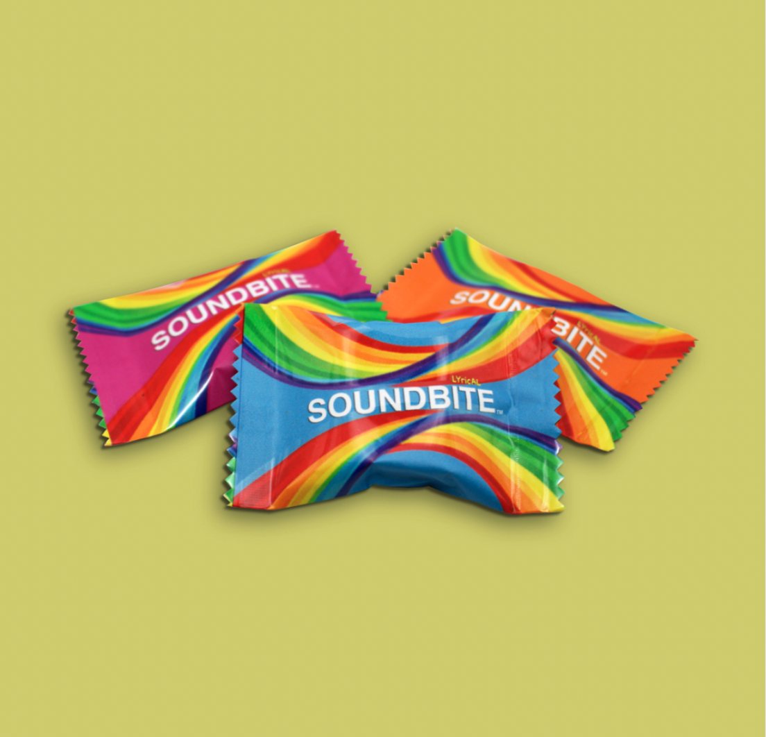 SoundBite, the smaller format, in three colourways